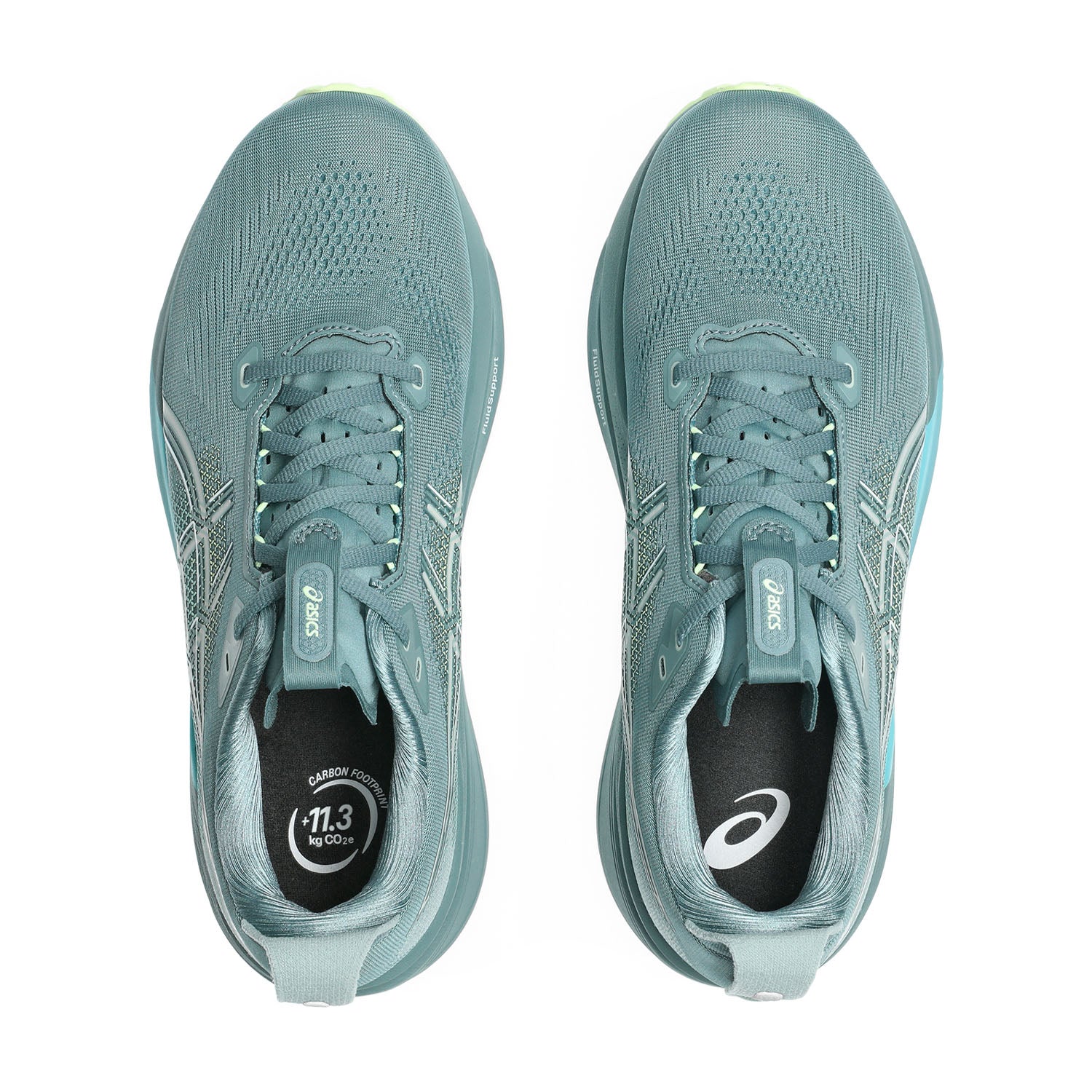 GEL-KAYANO 33 FOGGY TEAL/ILLUMINATE YELLOW