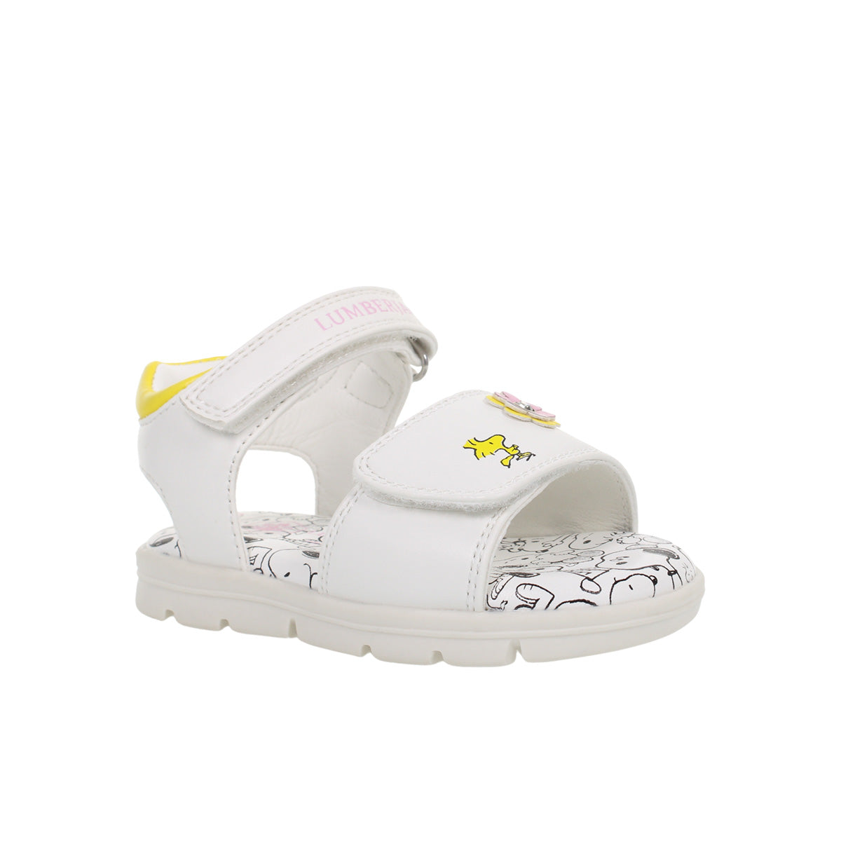 Sandali girl colore White Snoopy