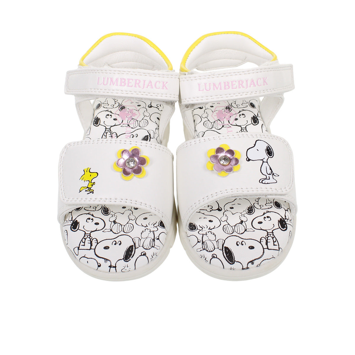 Sandali girl colore White Snoopy