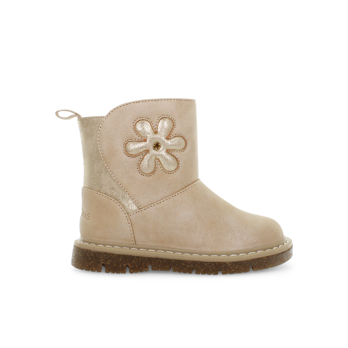 Lumberjack Gona Stivaletto Beatle Bambina Beige - vista 2