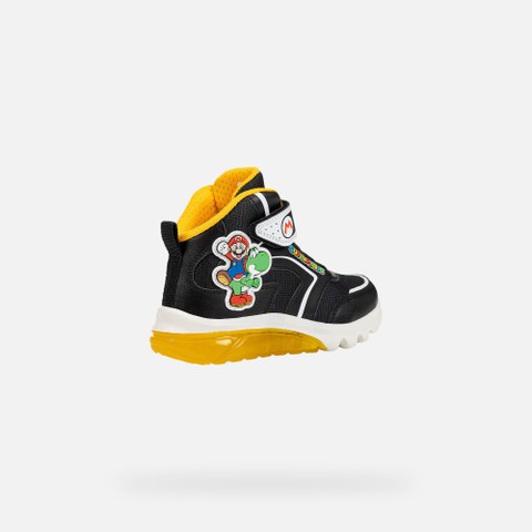 Geox J46LBJ 054FU C0054 Nero - Sneakers - vista 3