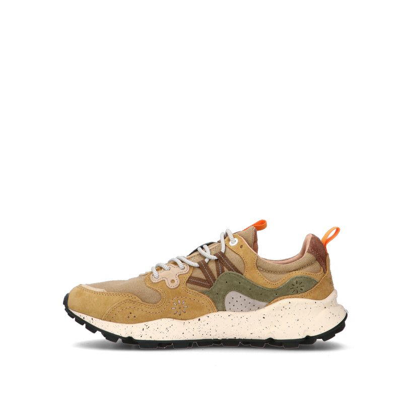 Yamano 3 Man Suede/canvas Kaki-military