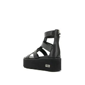 NANCY - CULT Sandali con plateau - nero