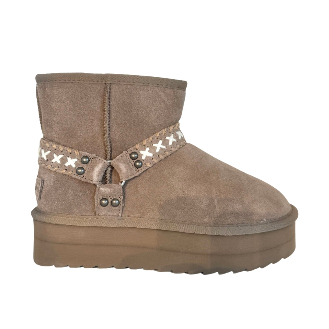 HC.YWPLA11 TAN - STIVALETTO - COLORS OF CALIFORNIA