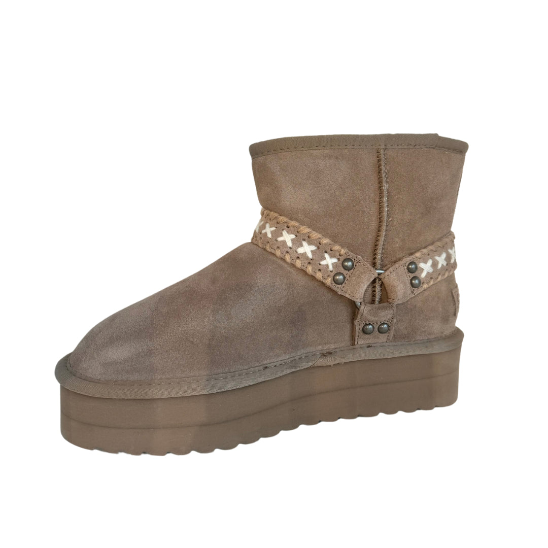 HC.YWPLA11 TAN - STIVALETTO - COLORS OF CALIFORNIA