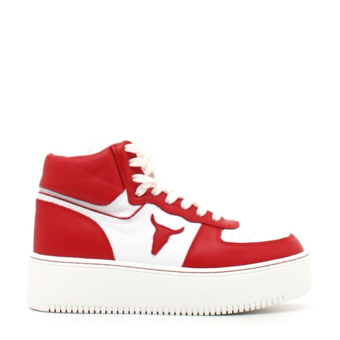 THRIVE WHITE/RED - sneakers - WINDSORSMITH