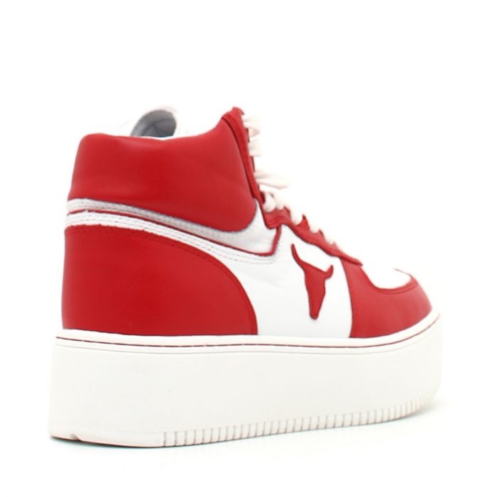 THRIVE WHITE/RED - sneakers - WINDSORSMITH