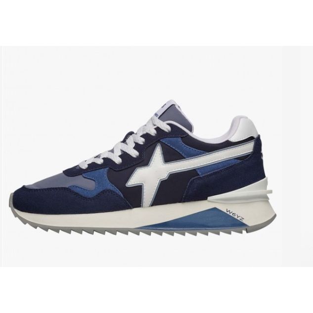 W6YZ 0012015185.25.3C91 - Scarpa casual Blu - Sneakers - vista 3