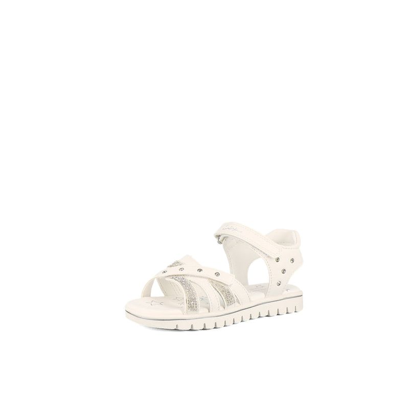 GIRL WHITE SANDALS LARA-SND2V-02