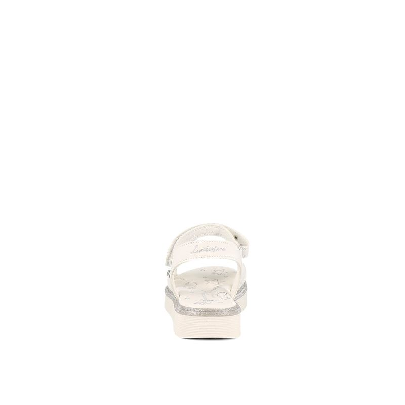 GIRL WHITE SANDALS PIX-SND2V-01