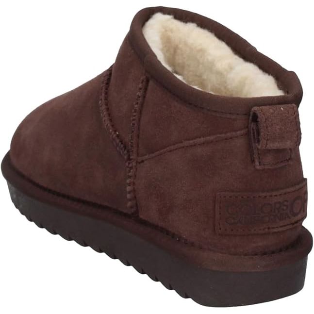 Short Winter boot in suede