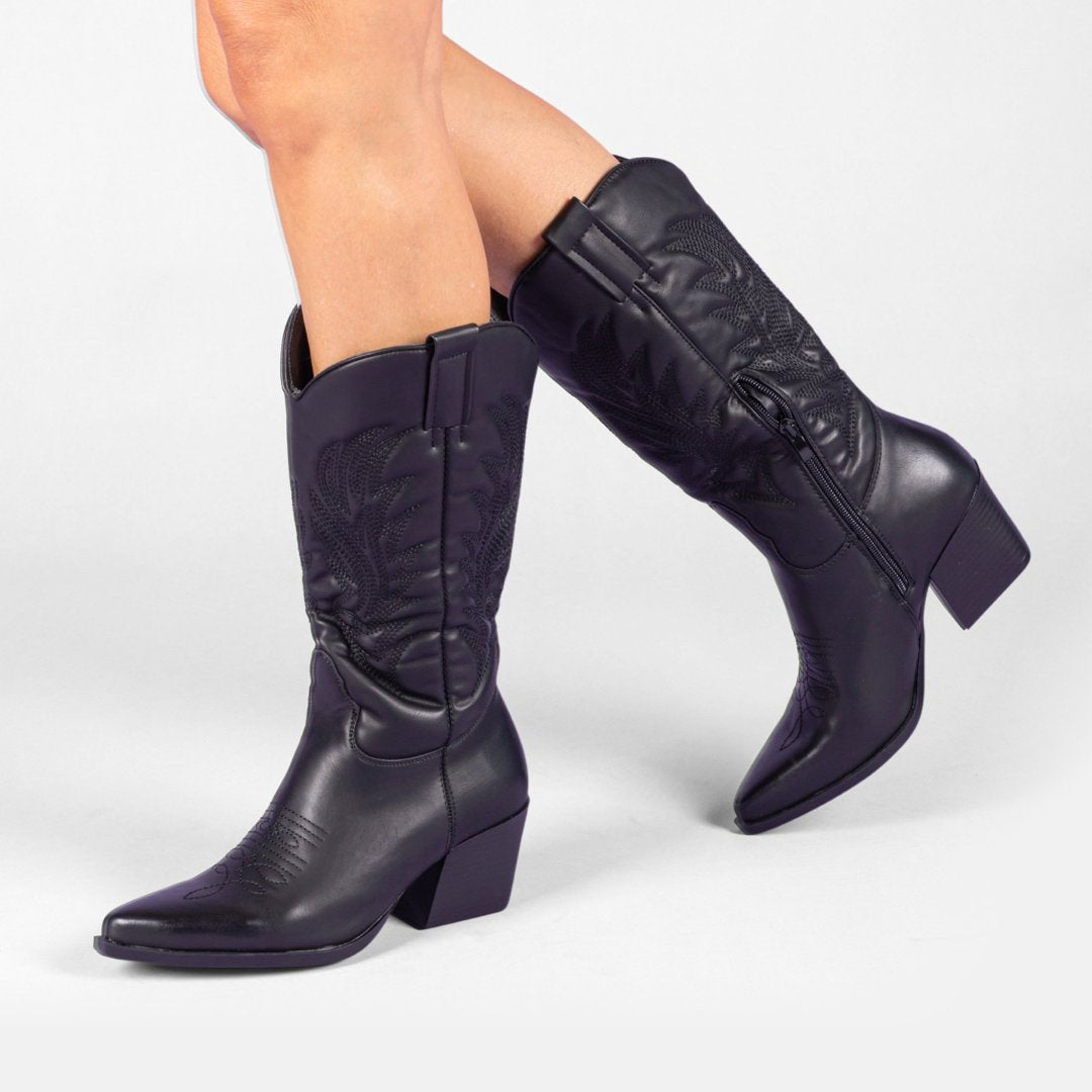 STIVALE TEXANO SOFT NERO