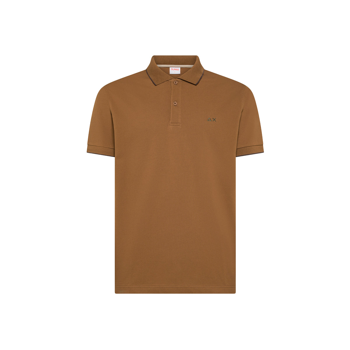 SUN68 Polo Small Stripe On Collar S/S - vista 6
