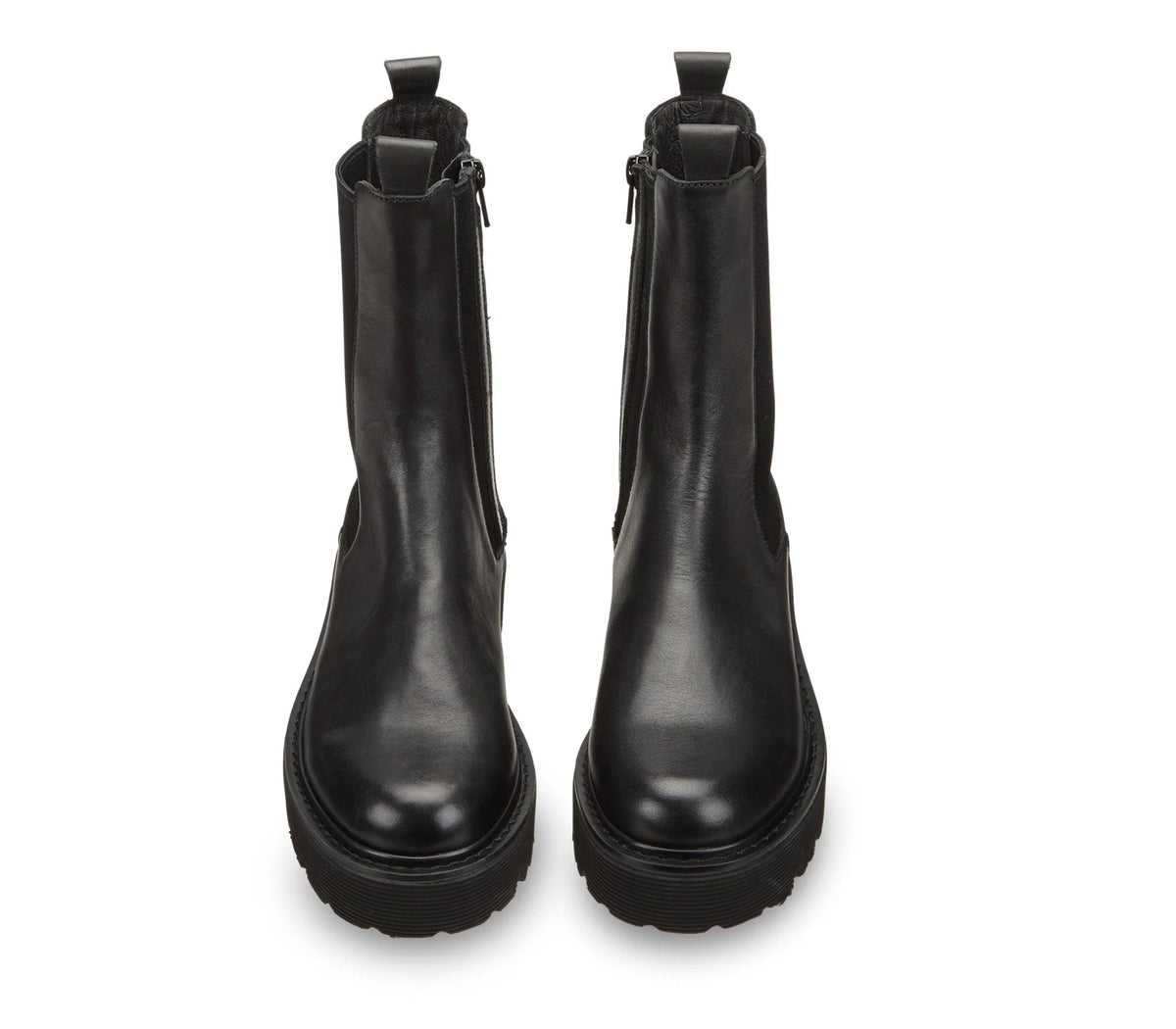SLASH 3267 HIGH BEATLE W LEATHER/ELASTIC BLACK