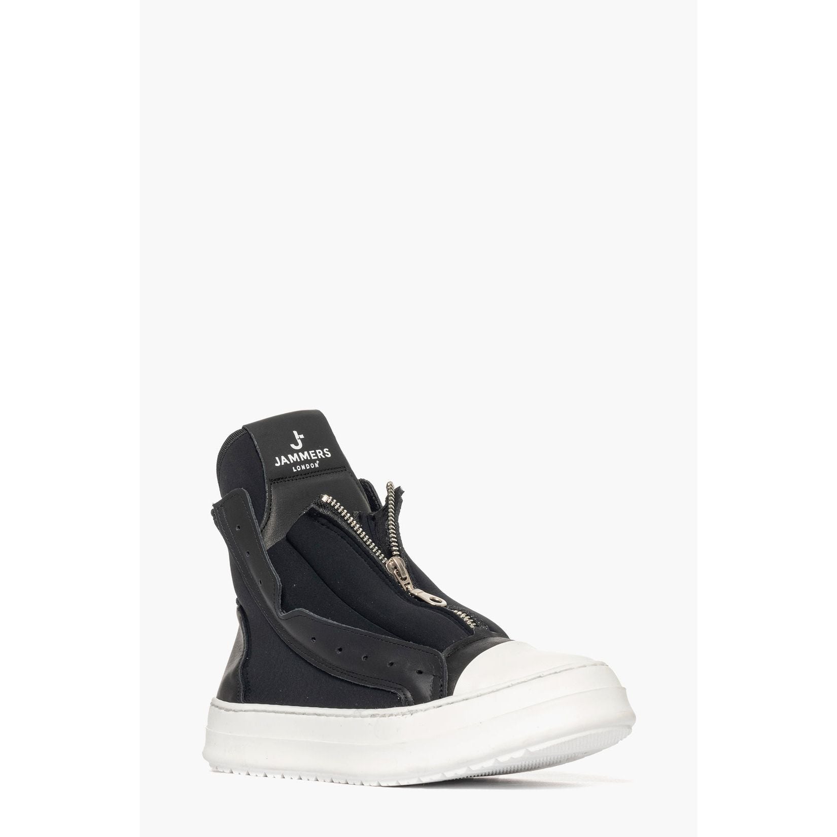 Sneakers scuba nero zip Tore Total
