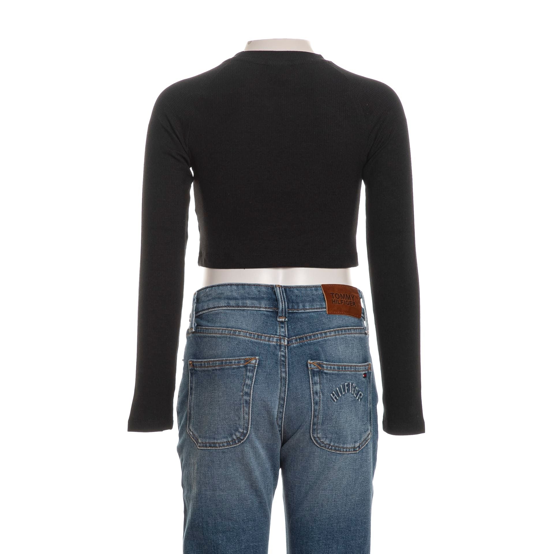 T Shirt Adidas Rib Da Bambina Nera