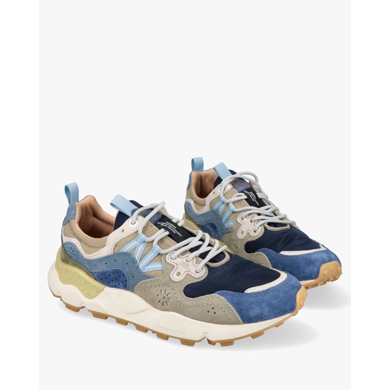 Yamano 3 Man Suede/nylon Navy-blue-kaki