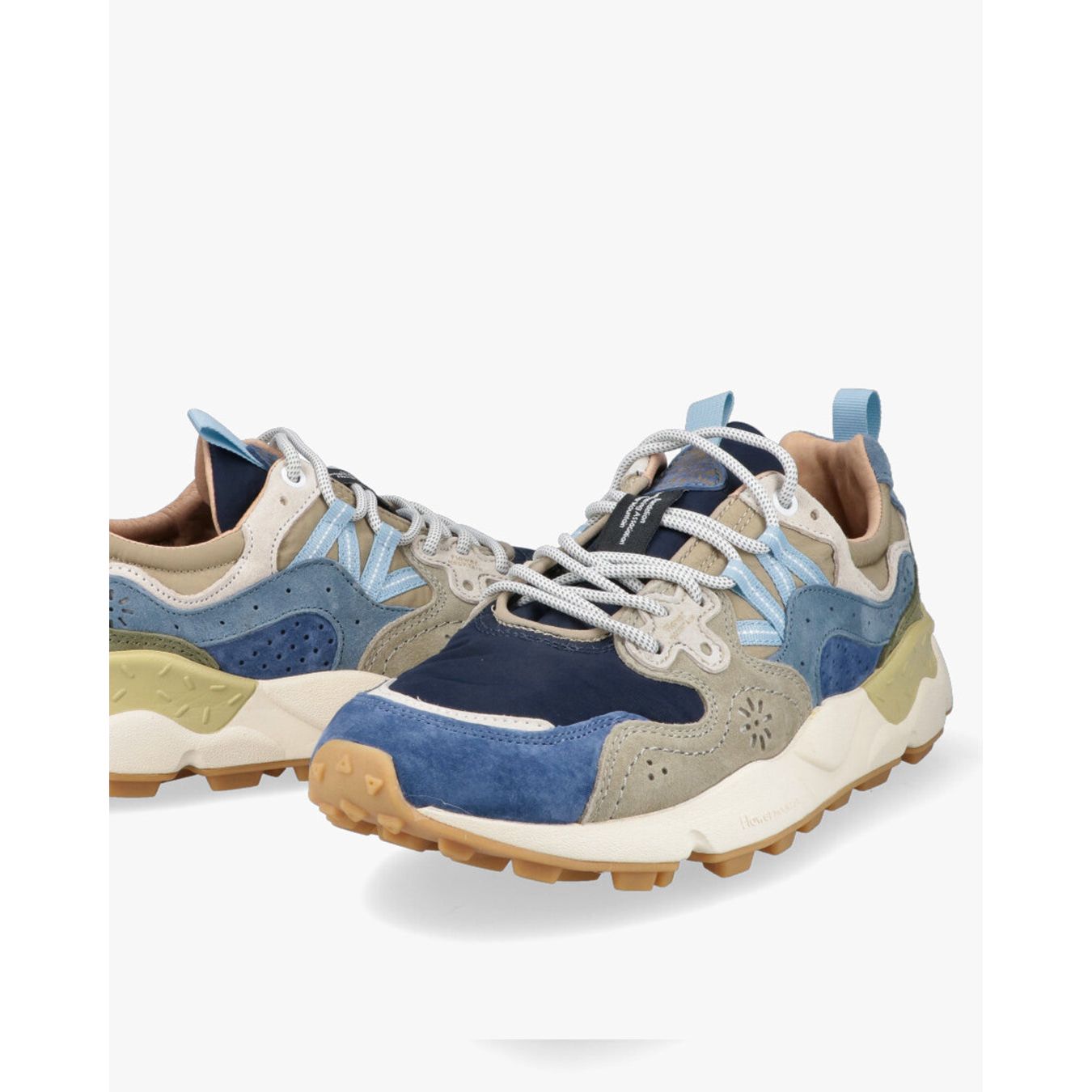 Yamano 3 Man Suede/nylon Navy-blue-kaki