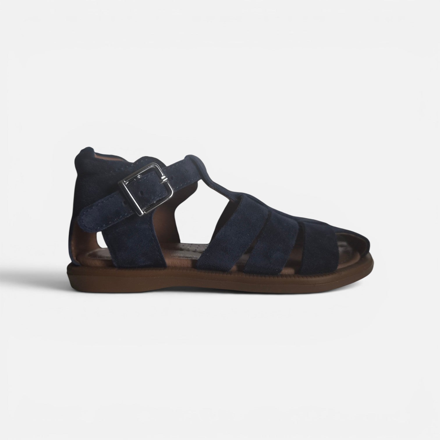 Westlake bambino cuoio navy blu
