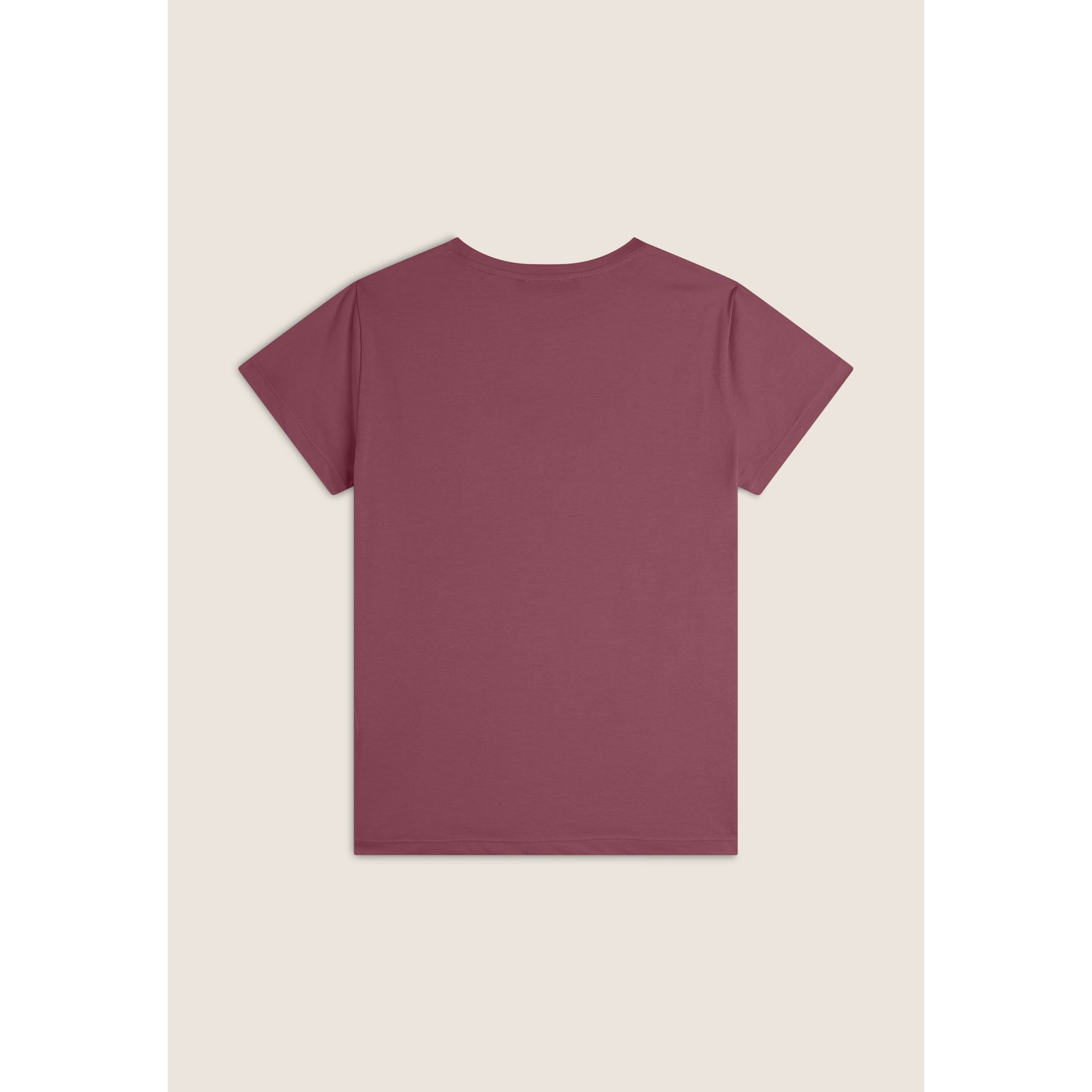 T-shirt Regular con Stampa Metallizzata