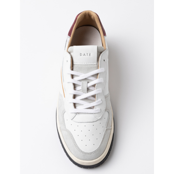 TORNEO PURE V.CALF WHITE-BORDEAUX M8D