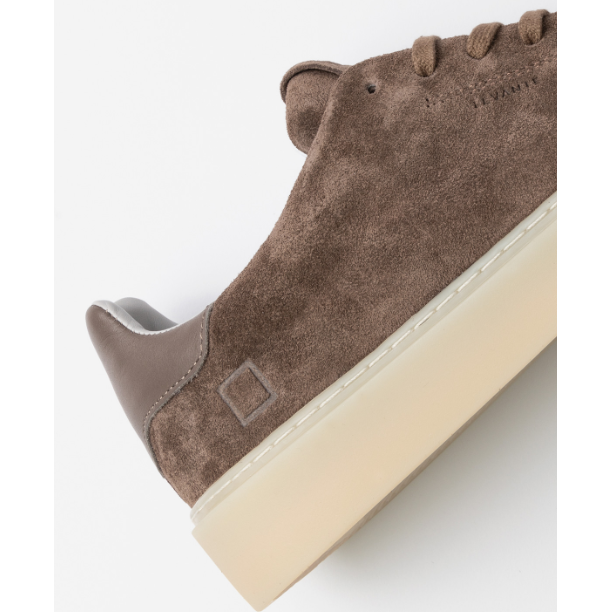 D.A.T.E. Levante Suede Taupe M8D Beige - Sneakers - vista 3
