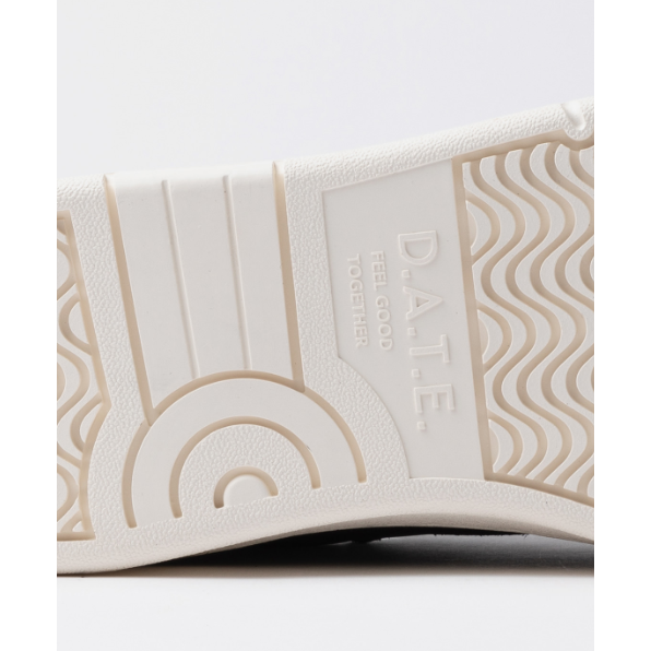 D.A.T.E. Court 2.0 Vintage White-black M8D - vista 3