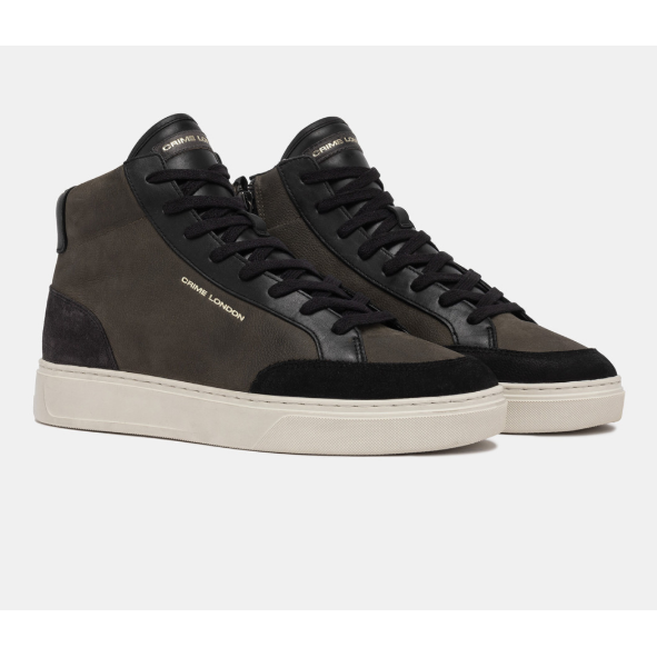 Crime London Eclips High Verde oliva - Scarpe - vista 3