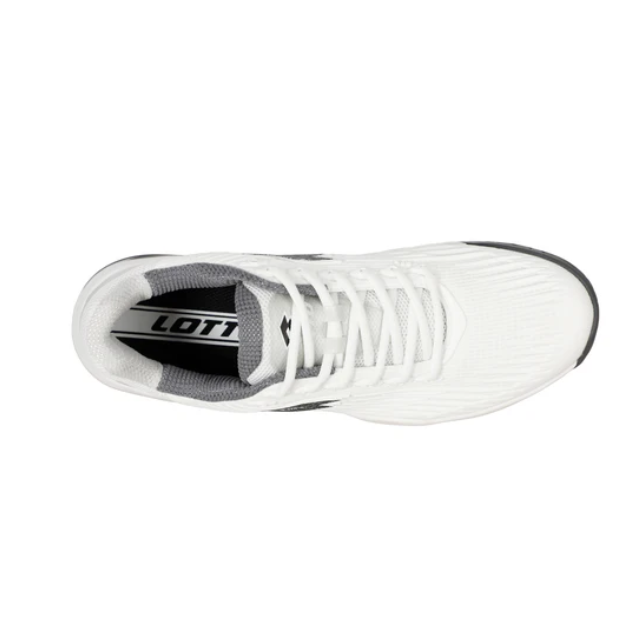 Lotto Mirage 200 Ii Cly All white/all black/asphalt - Shoes - vista 3
