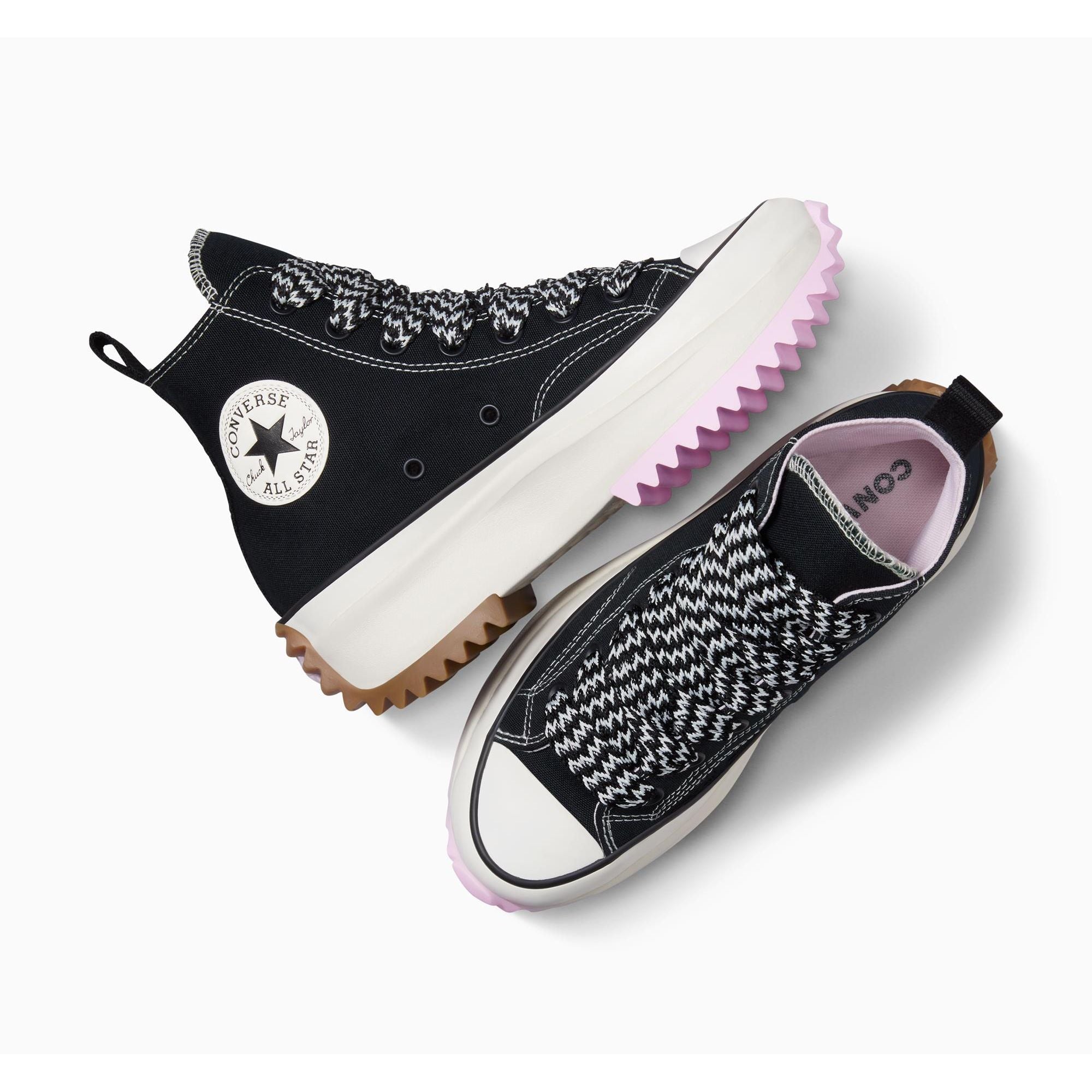 Run Star Hike Platform Canvas