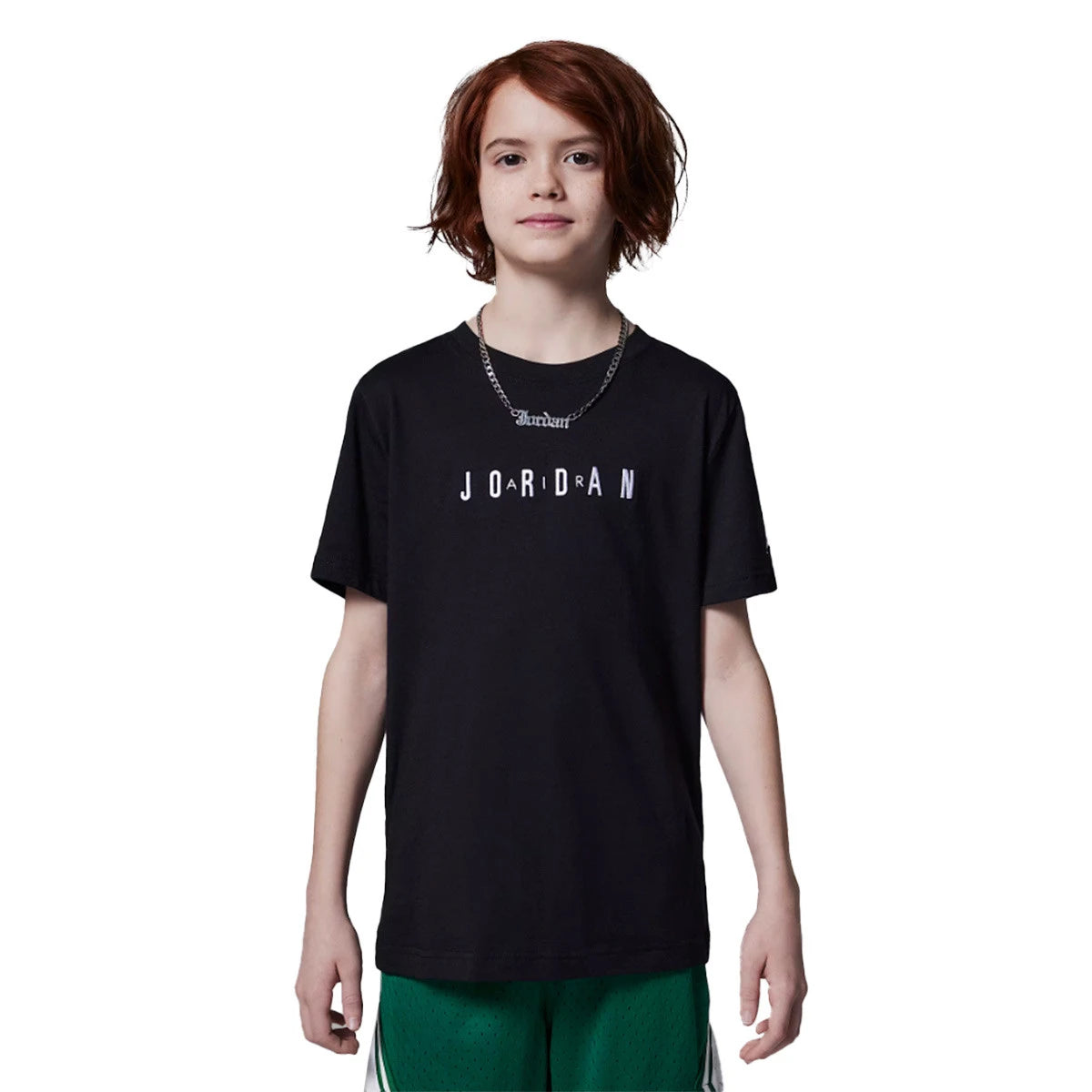 Maglietta Jordan Wordmark Crew da Bambino
