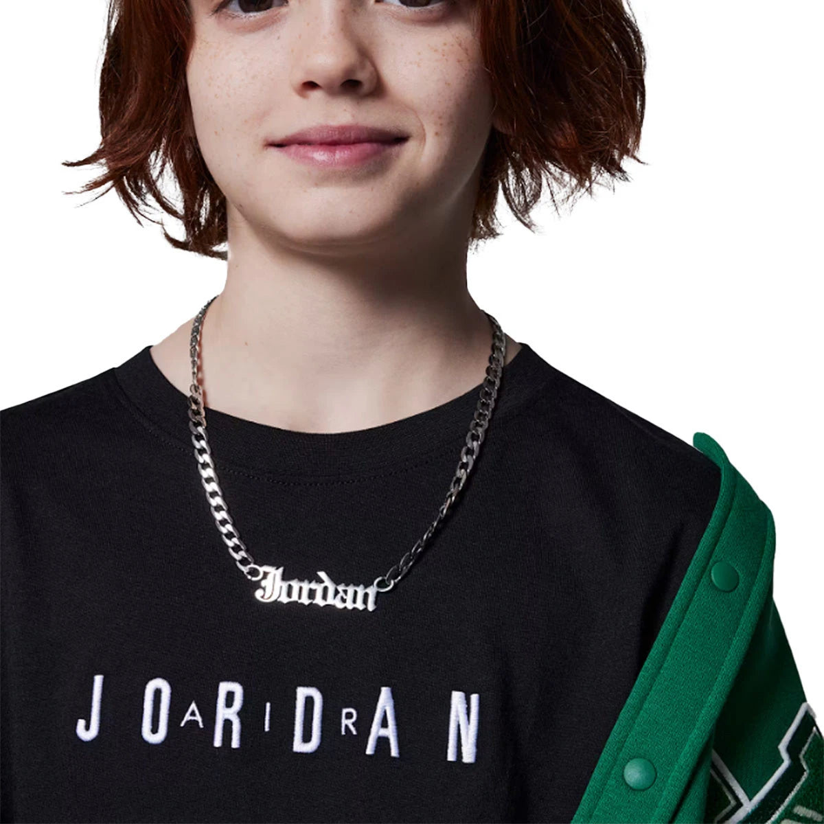 Maglietta Jordan Wordmark Crew da Bambino