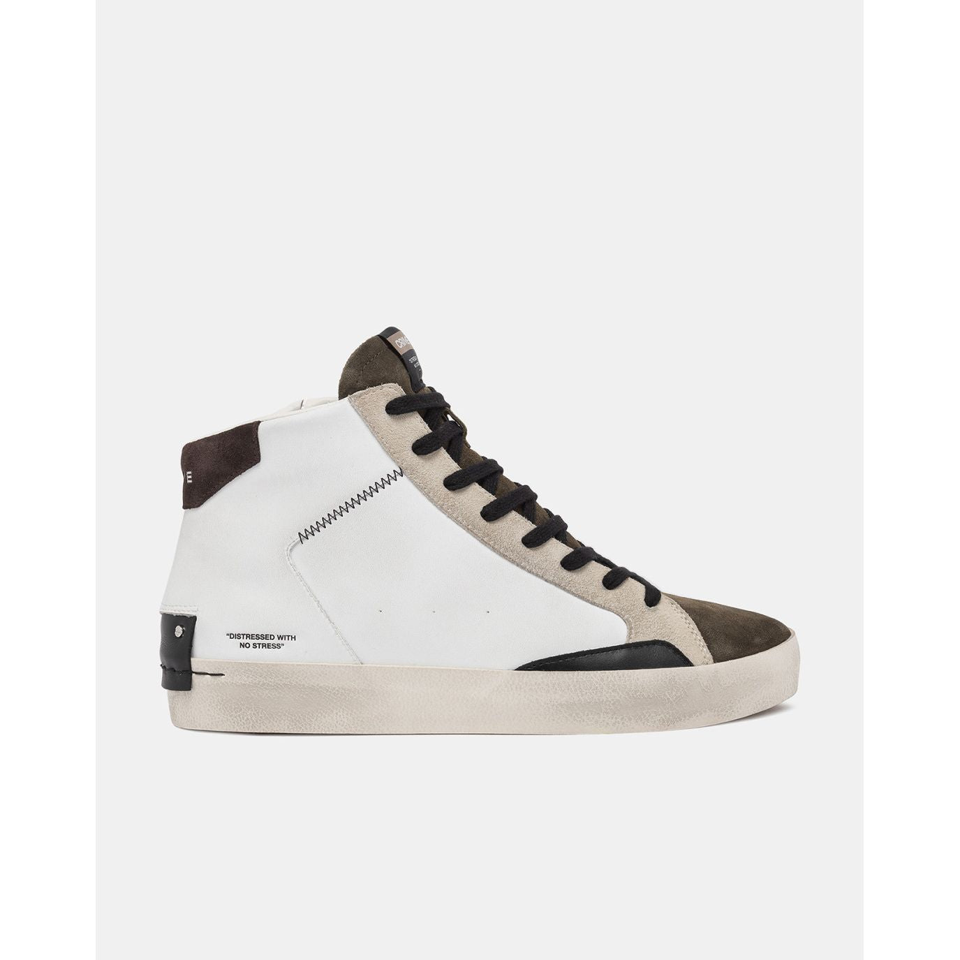 DISTRESSED HIGH WHITE