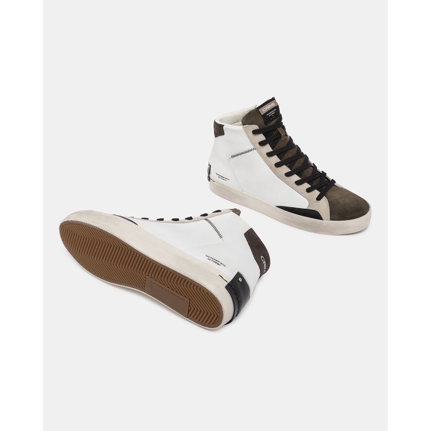 DISTRESSED HIGH WHITE