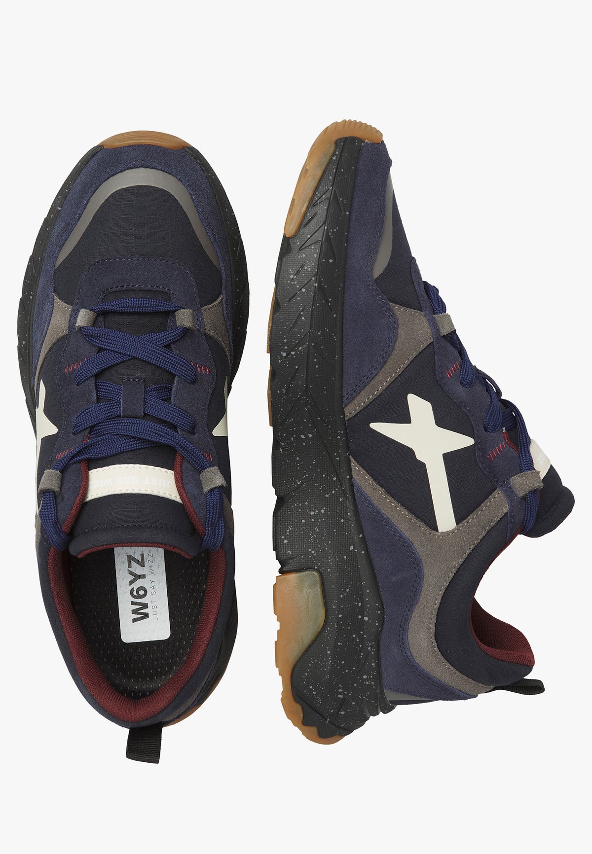 NEXT 2.0-M. SUEDE/TECH PEPPER SOLE BLUE-GREY