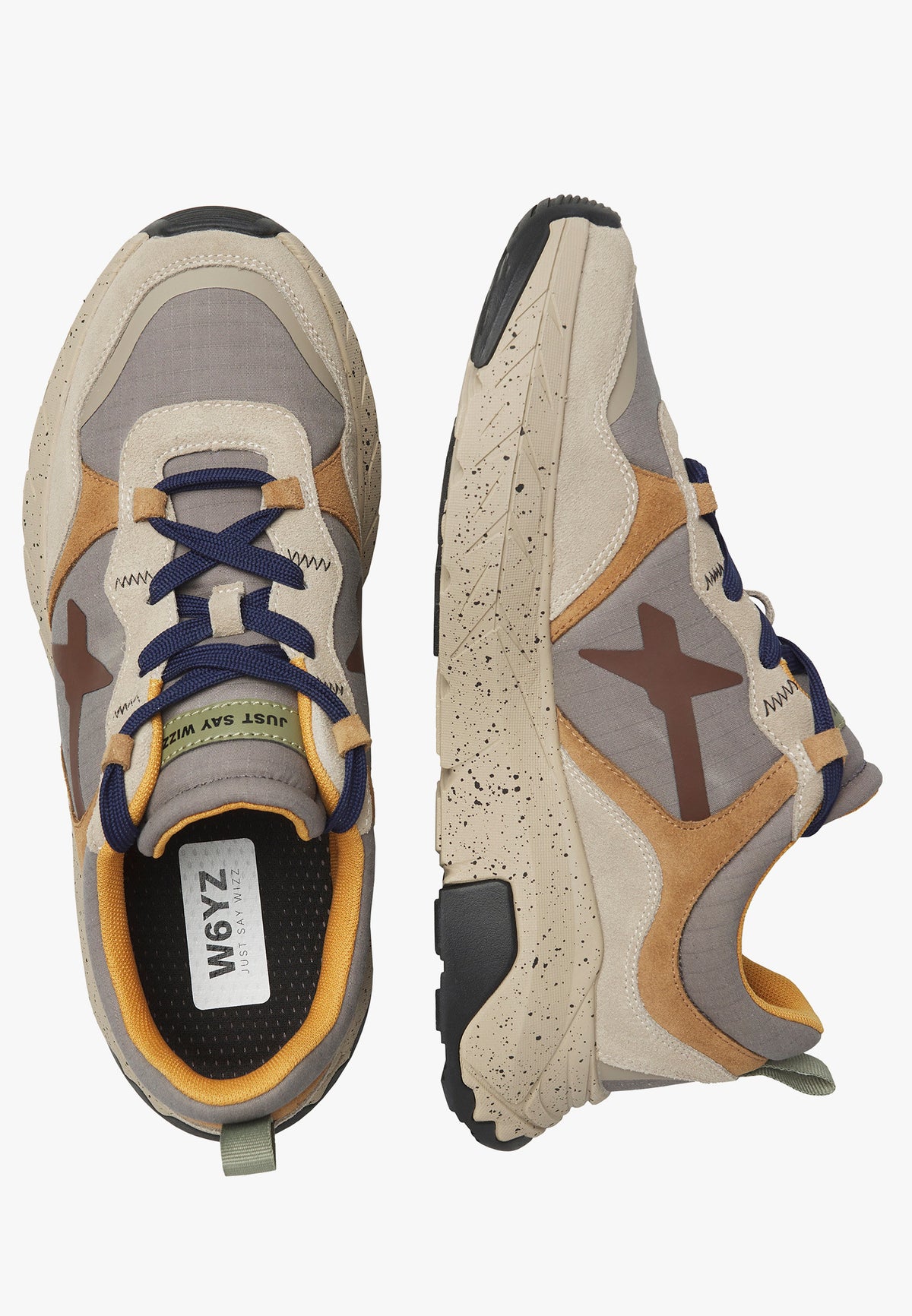 NEXT 2.0-M. SUEDE/TECH PEPPER SOLE BEIGE-BROWN