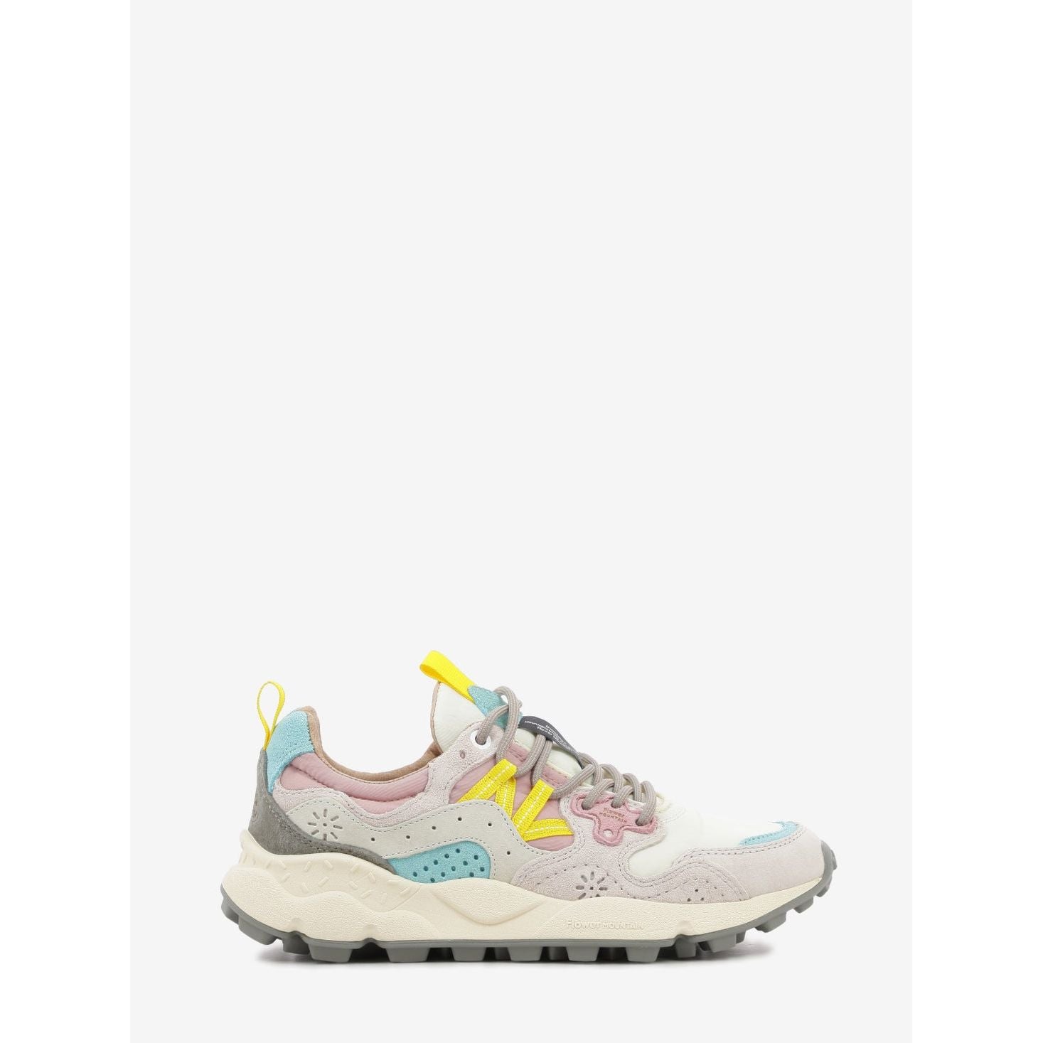 Yamano 3 Woman SUEDE/NYLON Light Pink-Offwhite-Pink