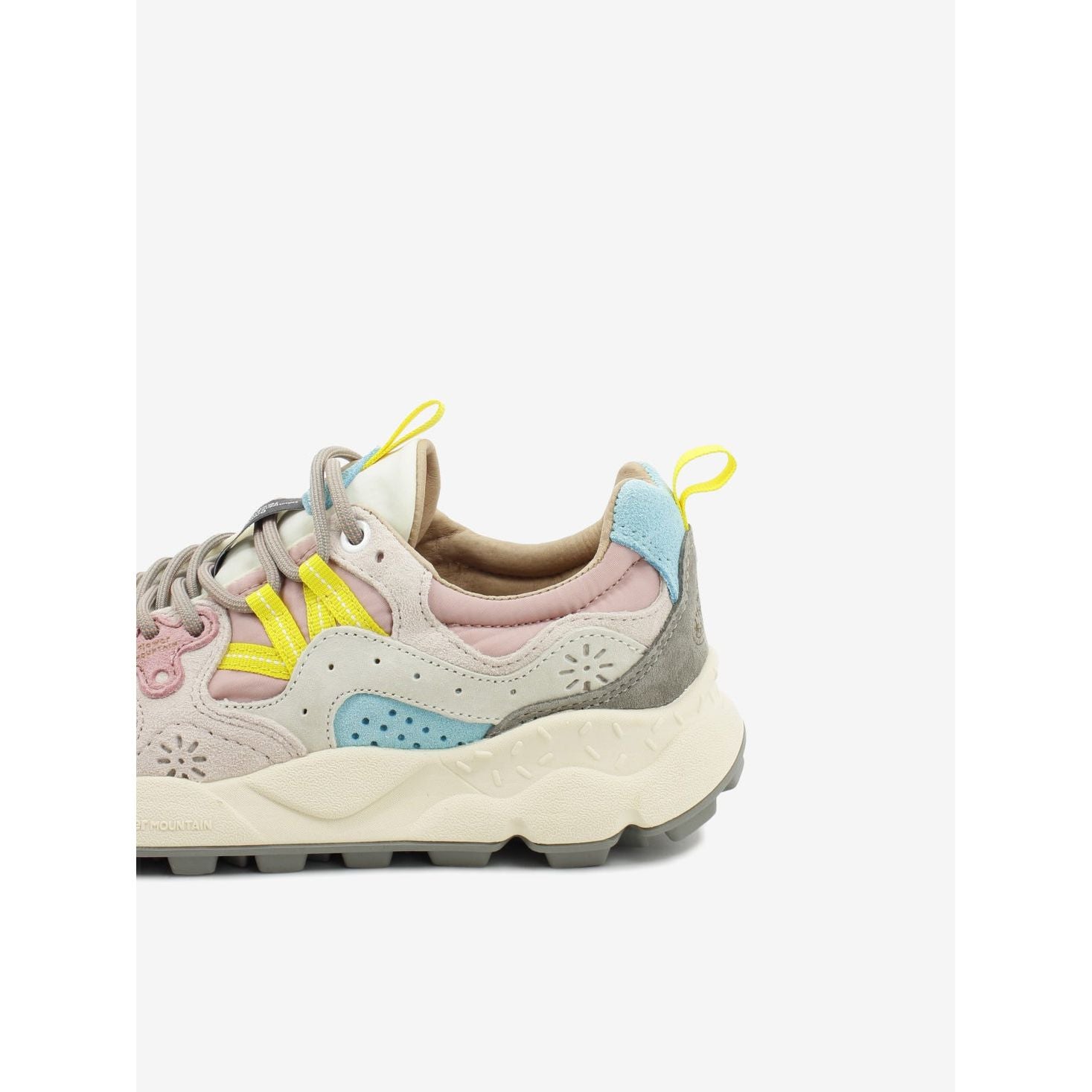 Yamano 3 Woman SUEDE/NYLON Light Pink-Offwhite-Pink