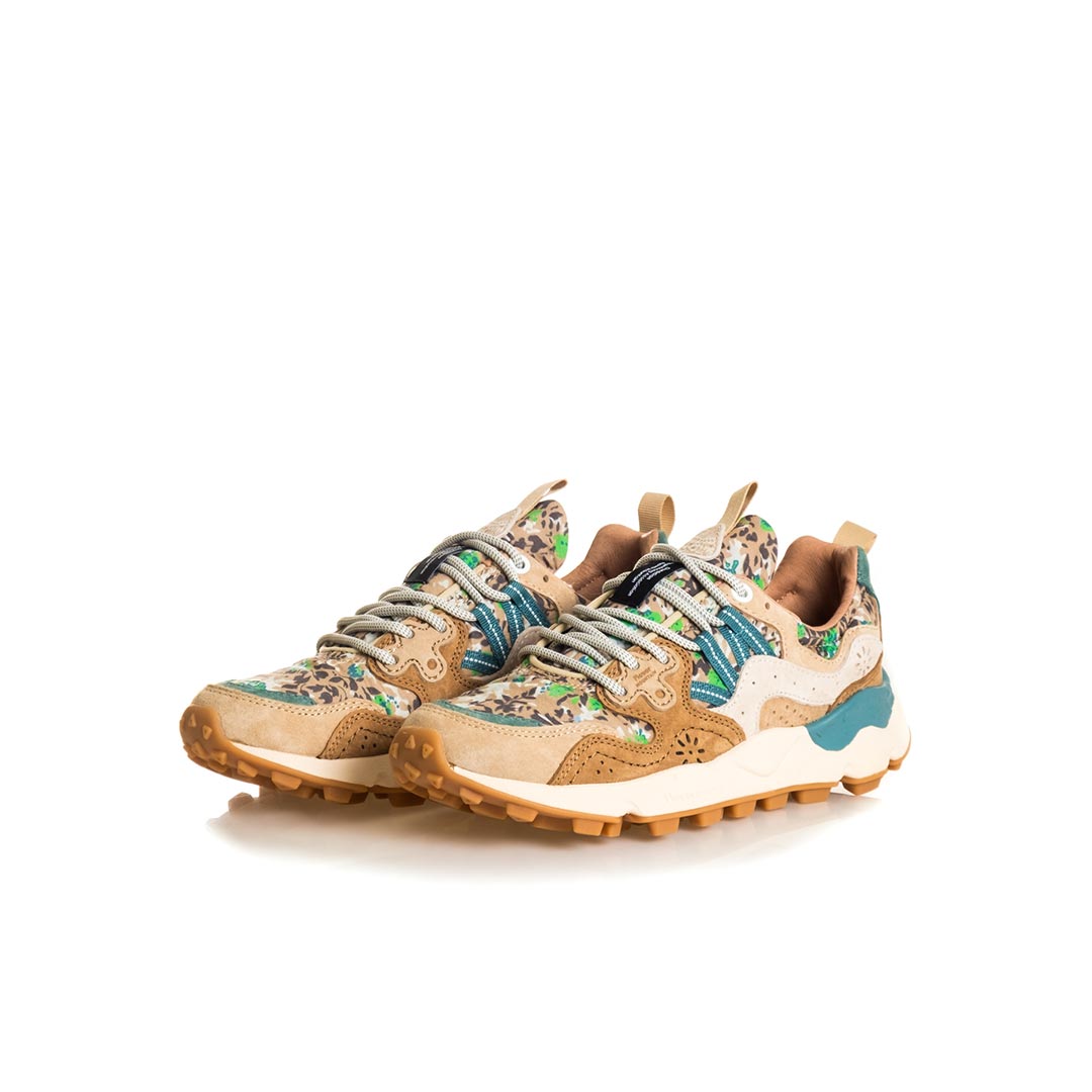 FLOWER MOUNTAIN YAMANO 3 mustard light blue