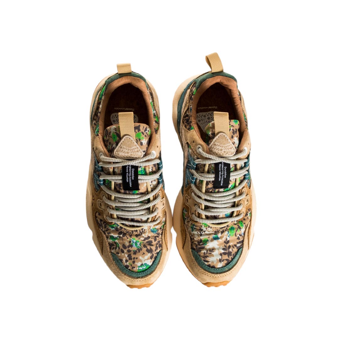 FLOWER MOUNTAIN YAMANO 3 mustard light blue