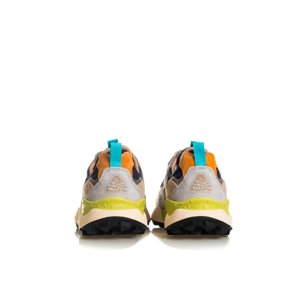 Yamano 3 Man Suede/mesh Light Grey-navy