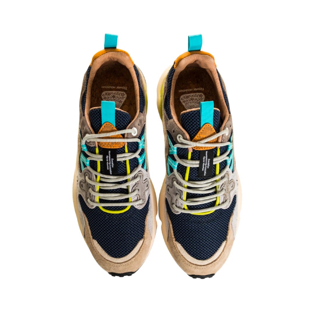 Yamano 3 Man Suede/mesh Light Grey-navy
