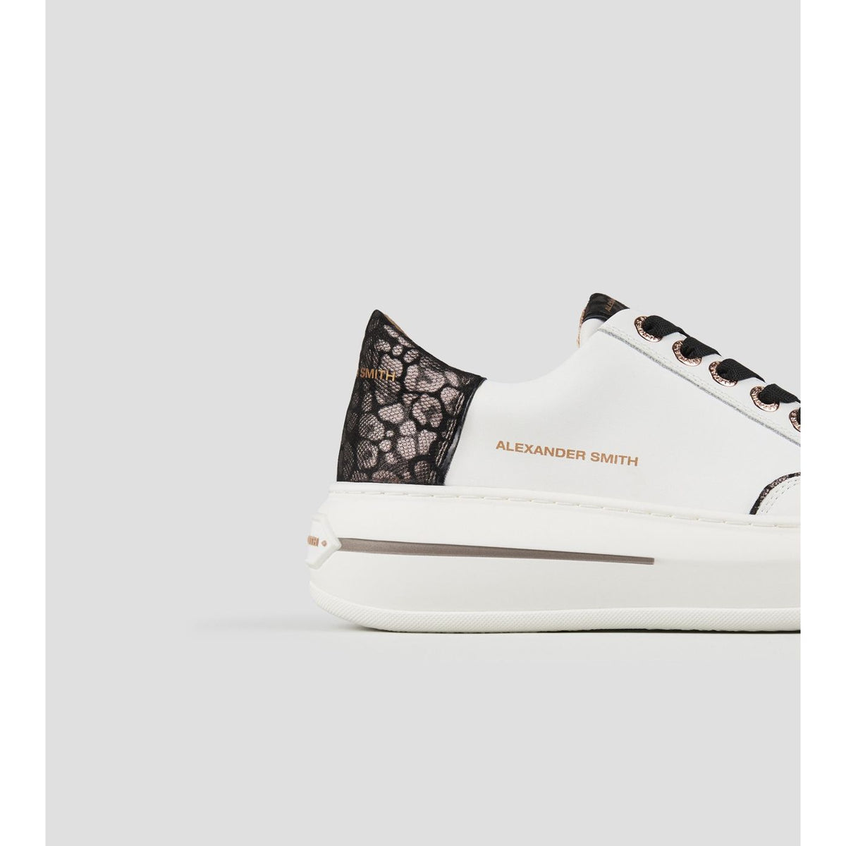 Alexander Smith Lancaster Woman White Dark Bronze - Sneakers - vista 4