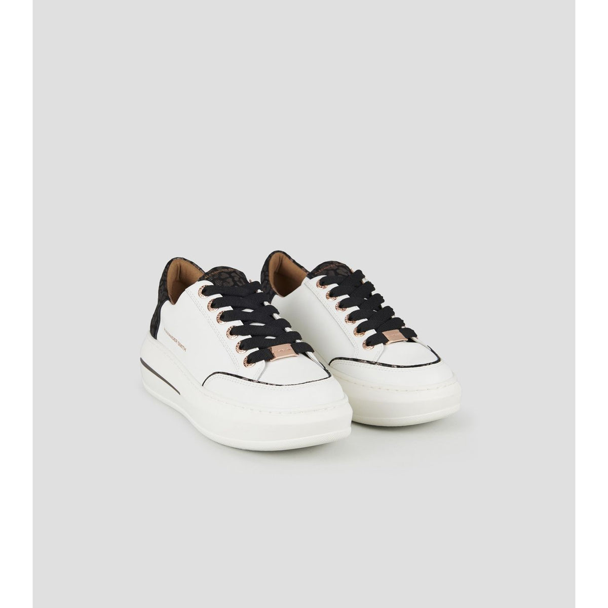 Alexander Smith Lancaster Woman White Dark Bronze - Sneakers - vista 3