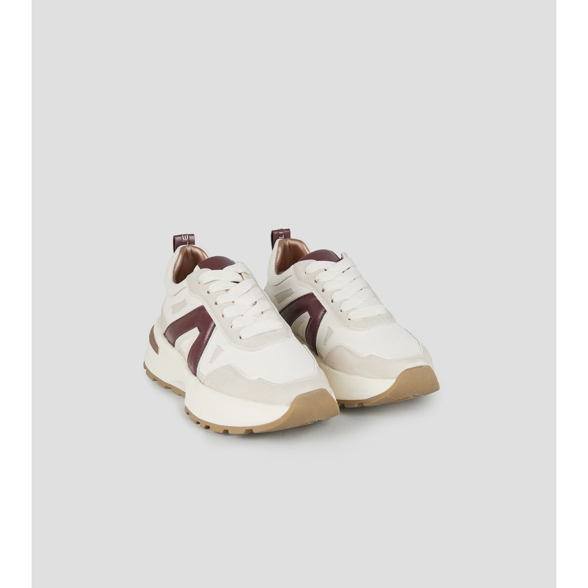 Alexander Smith Liverpool Woman Off White Bordeaux - Sneakers - vista 3