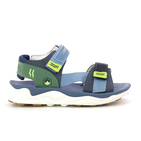 BOY NAVY BLUE SANDALS WIGGLY-SND2V-01