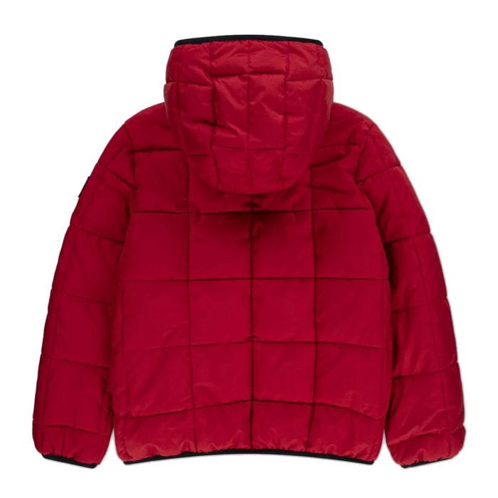 Nike Jordan Piumino da Ragazzi con Cappuccio Midweight Puffer Rosso