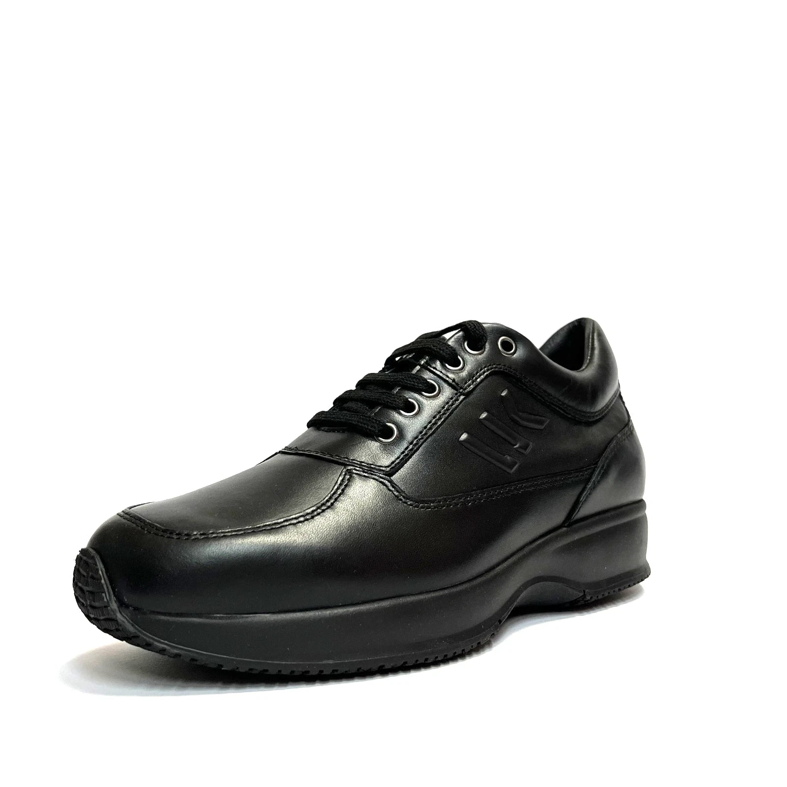 Raul sneakers man leather black