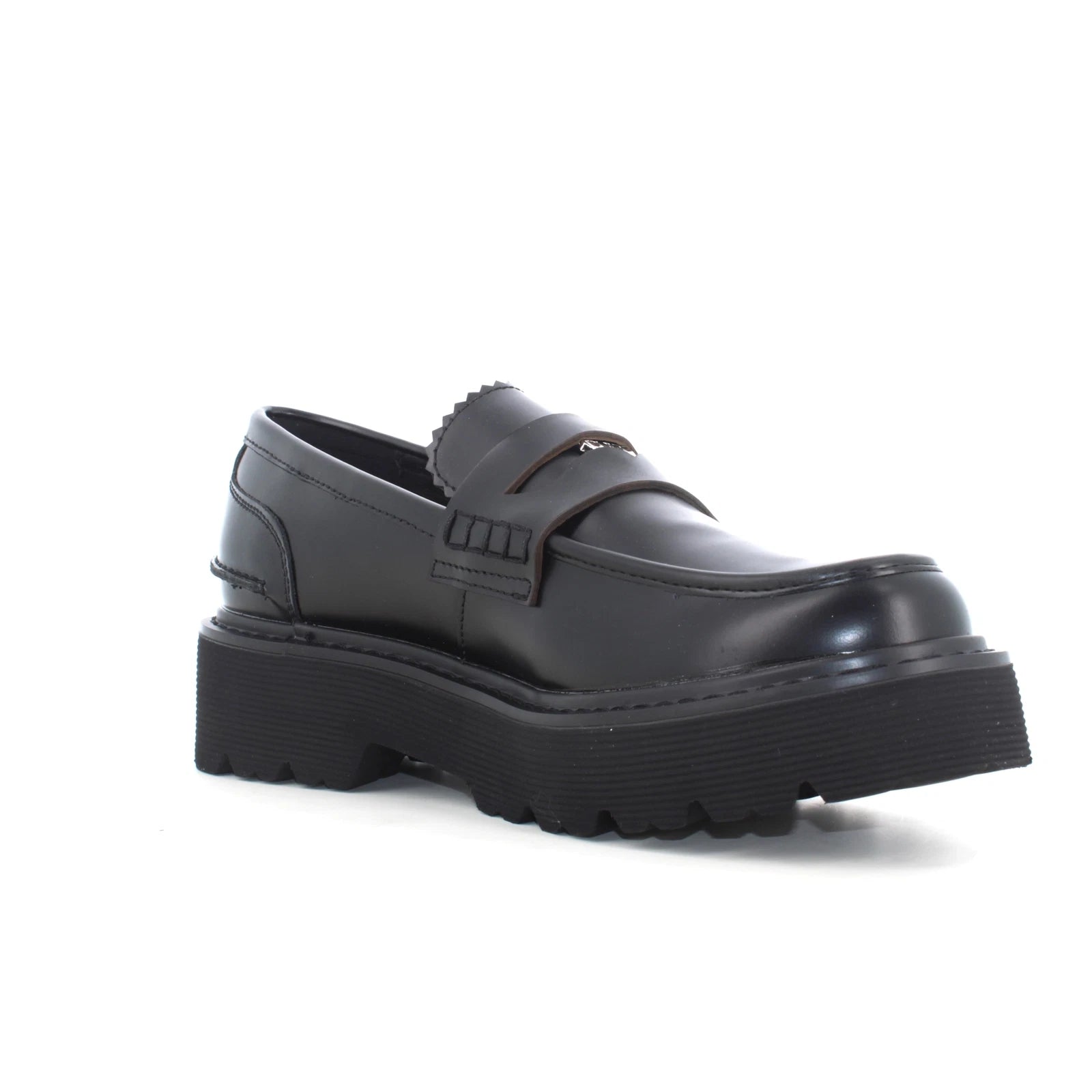 SLASH 3947 LOW W BRUSHED LEATHER BLACK