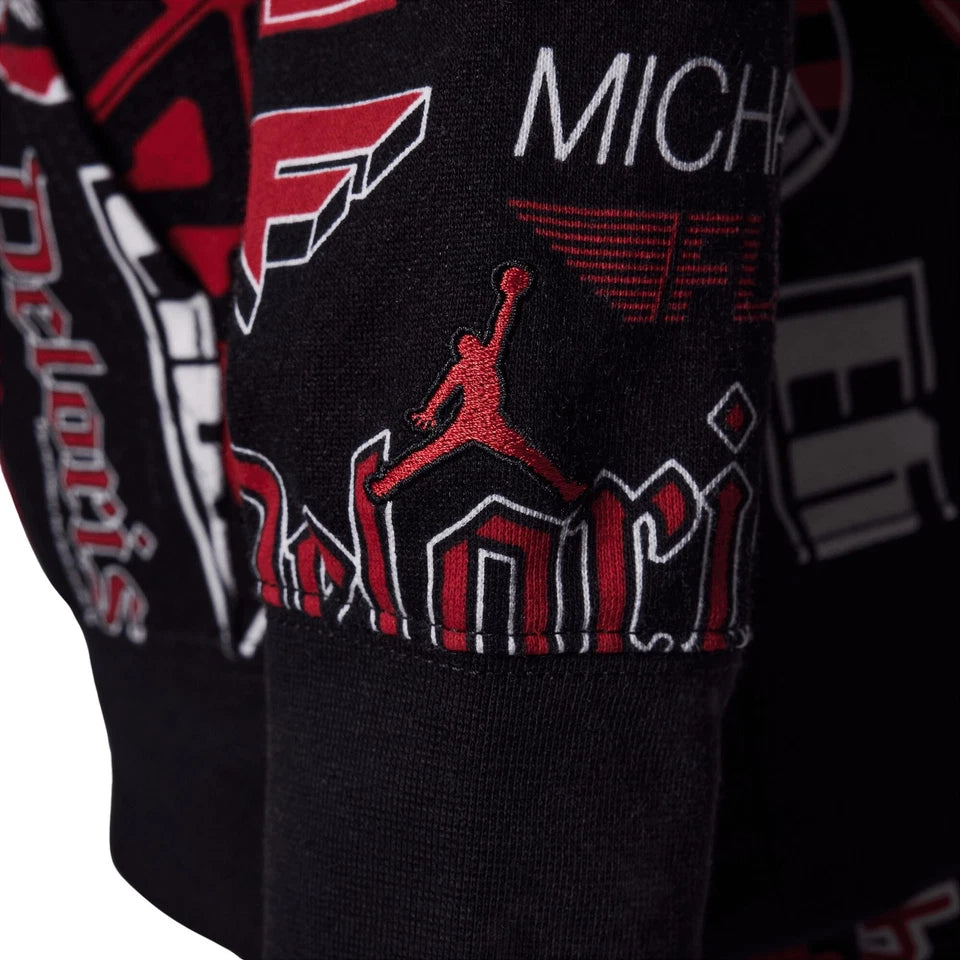 Jordan Boys Hoodie Mj Essentials All Over Printed
